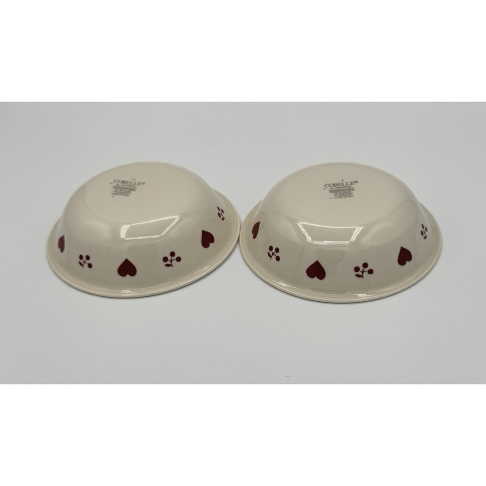 Vintage Corelle Hometown Set of 2 Berry Fruit Bowls 5.25" - Picture 2 of 4
